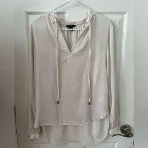 H&M cream blouse